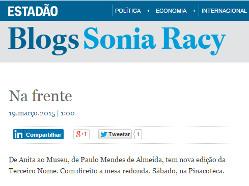 O Estado de S Paulo - Sonia Racy - 19mar2015